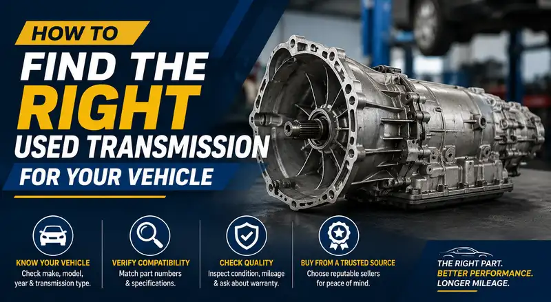 How to Find the Right Used Transmission for Your Vehicle How to Find the Right Used Transmission for Your Vehicle