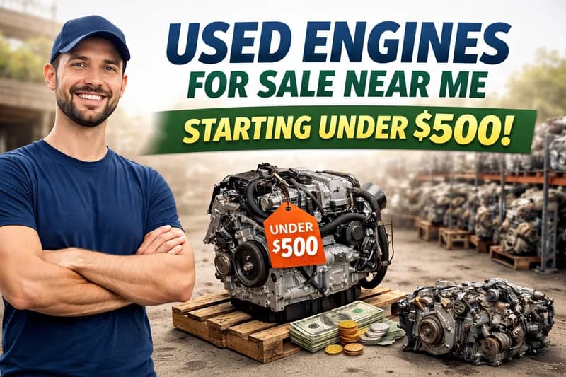 Stop Overpaying: Used Engines for Sale Near Me Starting Under $500 Stop Overpaying: Used Engines for Sale Near Me Starting Under $500