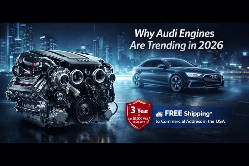 Why Used Audi Engines Are Trending in 2026 - Turbo Auto Parts. Why Used Audi Engines Are Trending in 2026 - Turbo Auto Parts.