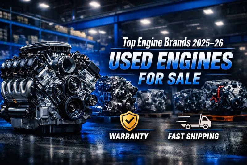 Top Engine Brands and Models 2025–26 That Can Be Interchanged When Buying Used Engines for Sale. Top Engine Brands and Models 2025–26 That Can Be Interchanged When Buying Used Engines for Sale.