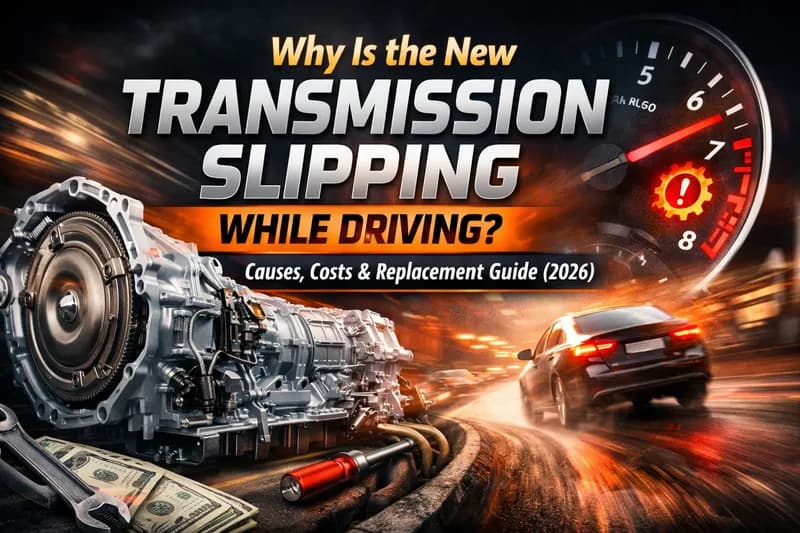Why is the new transmission slipping while driving? Causes, Costs & Replacement Guide (2026). Why is the new transmission slipping while driving? Causes, Costs & Replacement Guide (2026).